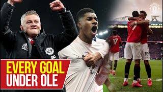 EVERY GOAL under Ole Gunnar Solskjaer  Oles at the wheel  Manchester United [upl. by Orenid932]