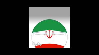 who would win🇮🇷🇮🇱 countryballs flipaclip iran israel palestine [upl. by Aknahs]