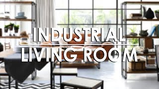 Whats Your Style Industrial Living Room  MF Home TV [upl. by Ogu]