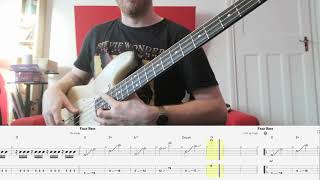 Muse  Algorithm Bass Tab  Score  Tutorial  Lesson  Transcription  PlayAlong [upl. by Ahsiemat317]