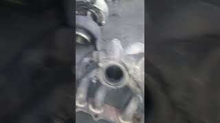 Turbo charger 🔥 Garrett turbo 🔥👍mechanic tyson 2jz [upl. by Seravat45]