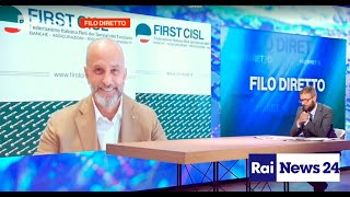 Colombani a RaiNews24 su banche desertificazione e responsabilità sociale del settore bancario [upl. by Nodyarb]