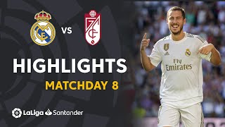 Highlights Real Madrid vs Granada CF 42 [upl. by Noseaj]