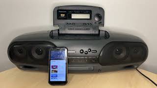 Panasonic RX DT 707 test bluetooth LDAC [upl. by Yeltneb]