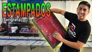 🔴Visitando un taller de ESTAMPADO EN SERIGRAFIA [upl. by Dahsraf]