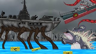 SCP5050 vs SCP4217 vs WHALE GODZILLA  EPIC BATTLE  PiKKY GODZILLA [upl. by Matusow]