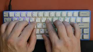 Mechanical keyboard typing ASMR 1 hour [upl. by Mook]