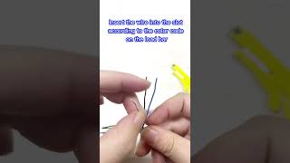 How to install RJ45 toolless connector shorts rj45 [upl. by Acinomad256]