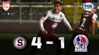 Saprissa  Olimpia 41  GOLES  Semifinal Vuelta  Liga CONCACAF [upl. by Sregor806]