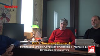 San Severo  lombo sciatalgia intervista completa con i dottori Giuseppe Ricciardi e Angelo Coco [upl. by Eanod]