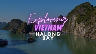 Exploring Halong Bay Vietnam  Travel  Cruise [upl. by Radley]