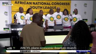 ANCYL plans economic freedom march to JSE [upl. by Cleasta]