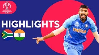 Rohit Hundred Seals Win  South Africa vs India  Match Highlights  ICC Cricket World Cup 2019 [upl. by Darnell382]