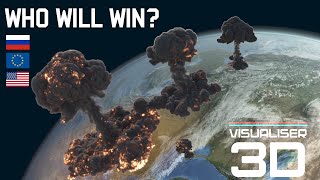 Nuclear War AI Simulation  Russia vs NATO [upl. by Corabella]