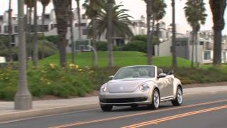 2013 Volkswagen Beetle Convertible world debut in Los Angeles [upl. by Aydan]