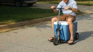 Homemade Cooler Scooter [upl. by Justen]