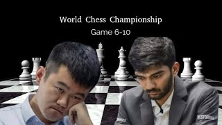 DEADLOCK CONTINUES Ding vs Gukesh  Game 610 Recap worldchesschampionship chessgame [upl. by Sldney]