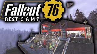 Fallout 76 CAMPs  Best CAMP Location  Personal Base Tour [upl. by Bary]