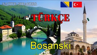 Basic phrases Turkish amp Bosnian  Türkçe ve Boşnakça  turski i bosanski [upl. by Tteragram]