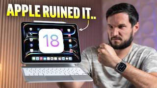 How Apple JUST Ruined the M4 iPad Pro with iPadOS 18 [upl. by Elum490]