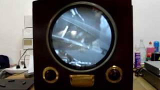 Vintage 1949 Raytheon Television in Italy part 1 [upl. by Olympia]