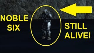 Halo Reach  Noble 6 Still Alive Confirmed Secret Cave Discovered [upl. by Erdda64]