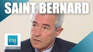 Les sans papiers de Saint Bernard et les politiques  Archive INA [upl. by Ydnamron]