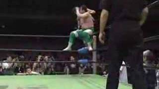 Misawa vs Marufuji Match ending [upl. by Chilton]