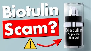 Biotulin Supreme Skin Gel Review  Legit or Scam [upl. by Aleirbag]