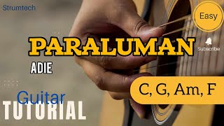 PARALUMAN  ADIE EASY GUITAR STRUMMING  CHORDS [upl. by Cate353]