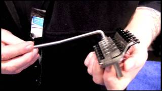 Ed Roman NAMM 2010 Titanium Floyd Rose Tremolo [upl. by Soisanahta]