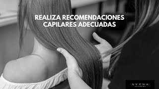 Realiza recomendaciones capilares adecuadas [upl. by Abigail]