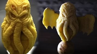 Cthulhu  Carving Potato [upl. by Nodnarb]