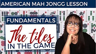 American Mah Jongg Lesson Fundamentals 2 The Tiles mock card [upl. by Lachance]