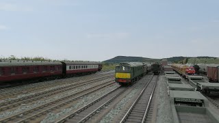 Trenholme Junction 00 Model Railway  New Scenes  Class 25 Tankers [upl. by Wat]