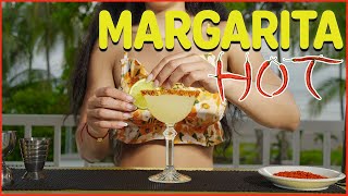 The Spicy Margarita Recipe Everyone is Talking About 🌶️🍹 SPICY Margarita ASMR Cocktail [upl. by Wills]