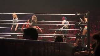 WWE Live Wien Vienna 2024 Bianca Belair Naomi Jade Cargill Vs Asuka Dakota Kai Kairi Sane [upl. by Yazbak]