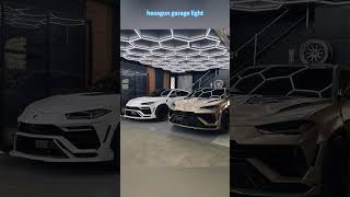 With over 10 years of hexagon garage lighting experience 100 authentic guarantee car gym edit [upl. by Ezechiel]