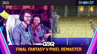 Final Fantasy V Pixel Remaster by Zic3 in 30037  Awesome Games Done Quick 2024 [upl. by Binny]