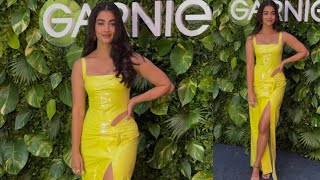 Pooja Hegde steals the spotlight at the event  looking dangerously hot 🔥💃 [upl. by Acinelav]