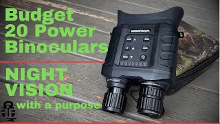 Wildguarder Owler 1 Affordable Night Vision Binoculars [upl. by Niloc]