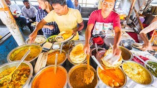 INDIAN STREET FOOD of YOUR DREAMS in Kolkata India  ENTER CURRY HEAVEN  BEST STREET FOOD in India [upl. by Koy815]