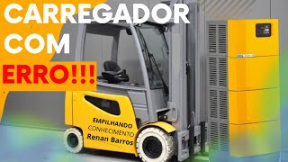 CARREGADOR BATERIA LITÍO COM ERRO [upl. by Ellinnet]