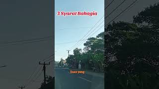 3 Syarat Bahagia ruqyahpengusirjin ruqyahdirisendiri [upl. by Tanney962]