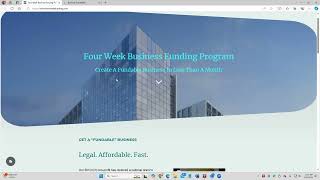 Behind The Scenes Look At How To Create A Fundable Business In 4 Weeks [upl. by Steele882]