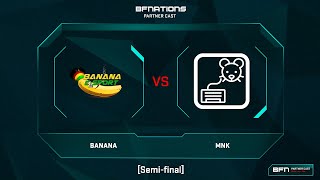 Banana vs MnK  Semifinal  4v4  T4 Playstation Tournament 2024 [upl. by Jurdi]