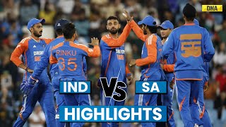 India vs South Africa Highlights Tilak amp Arshdeep Shine As India Wins By 11 Runs  IND vs SA [upl. by Jason]