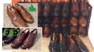 My Shoe Collection with Descriptions amp Cost 2018 [upl. by Cameron]