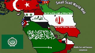 Small Scale in Minecraft Middle East and Caucasus Compilation [upl. by Drake]