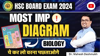 MOST IMP DIAGRAM BIOLOGY  Dr Mahesh Deshmukh  HSC BOARD EXAM 2024 hsc2024 [upl. by Lhamaj]